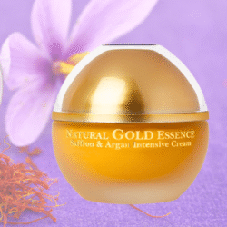 Šafrano ir Argano natūralus auksinis kremas "Esensija"