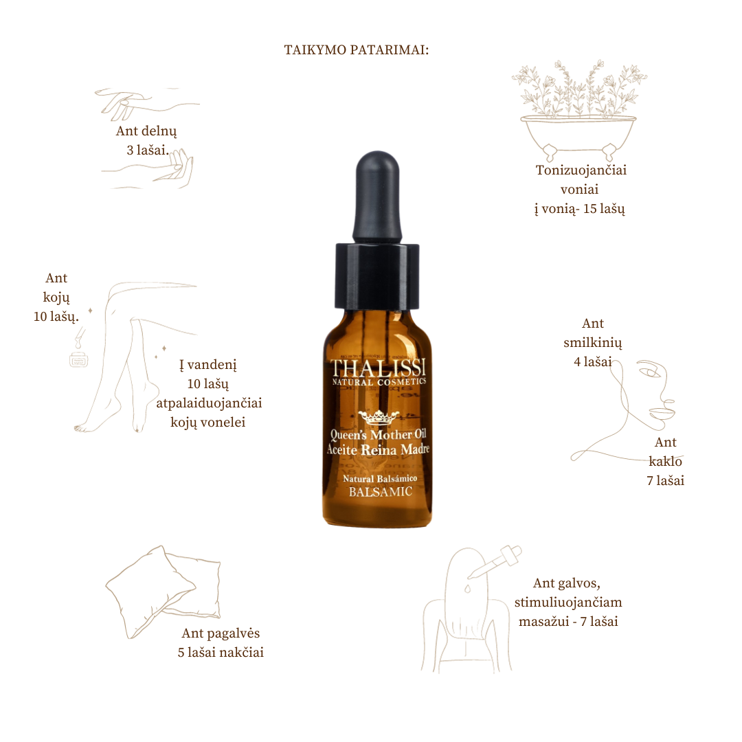 100 % Natūralus balzamiko aliejus "Queen Mother oil" - Image 2