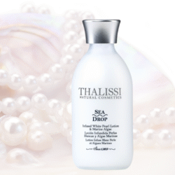 SEA DROP losjonas su baltais perlais, jūros dumbliais ir hialuronu