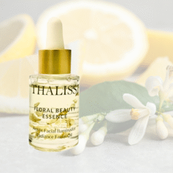 skaistinantis 5 ingredientų aliejus veidui su citrusų aromaterapija ir jazmino žiedlapiais