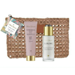 Rinkinys Floral guard - veido apsauga nuo saulės su spalva + serumas